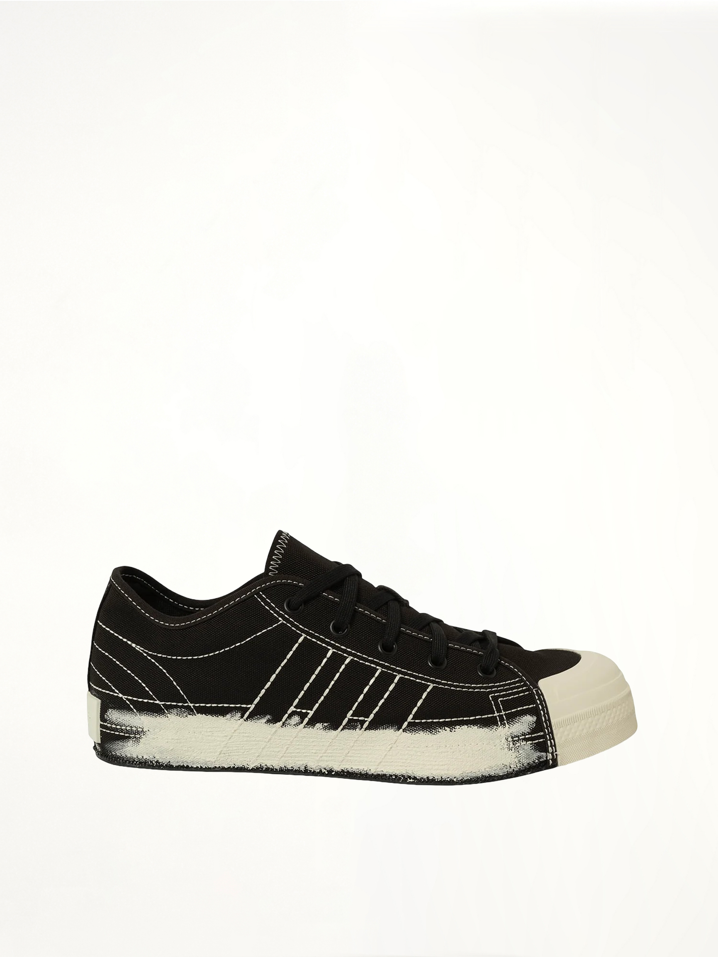 Y-3 Nizza Low Sneaker in Black