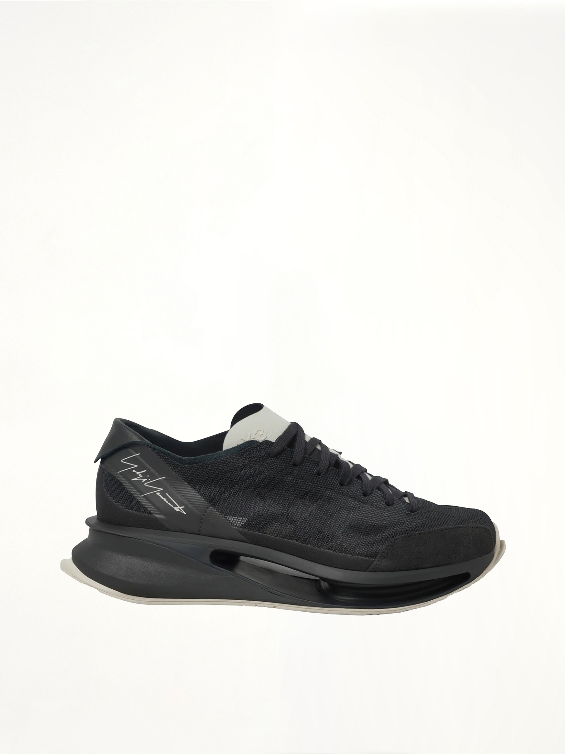 Y-3 S-Gendo Run in Black Side View | Y-3
