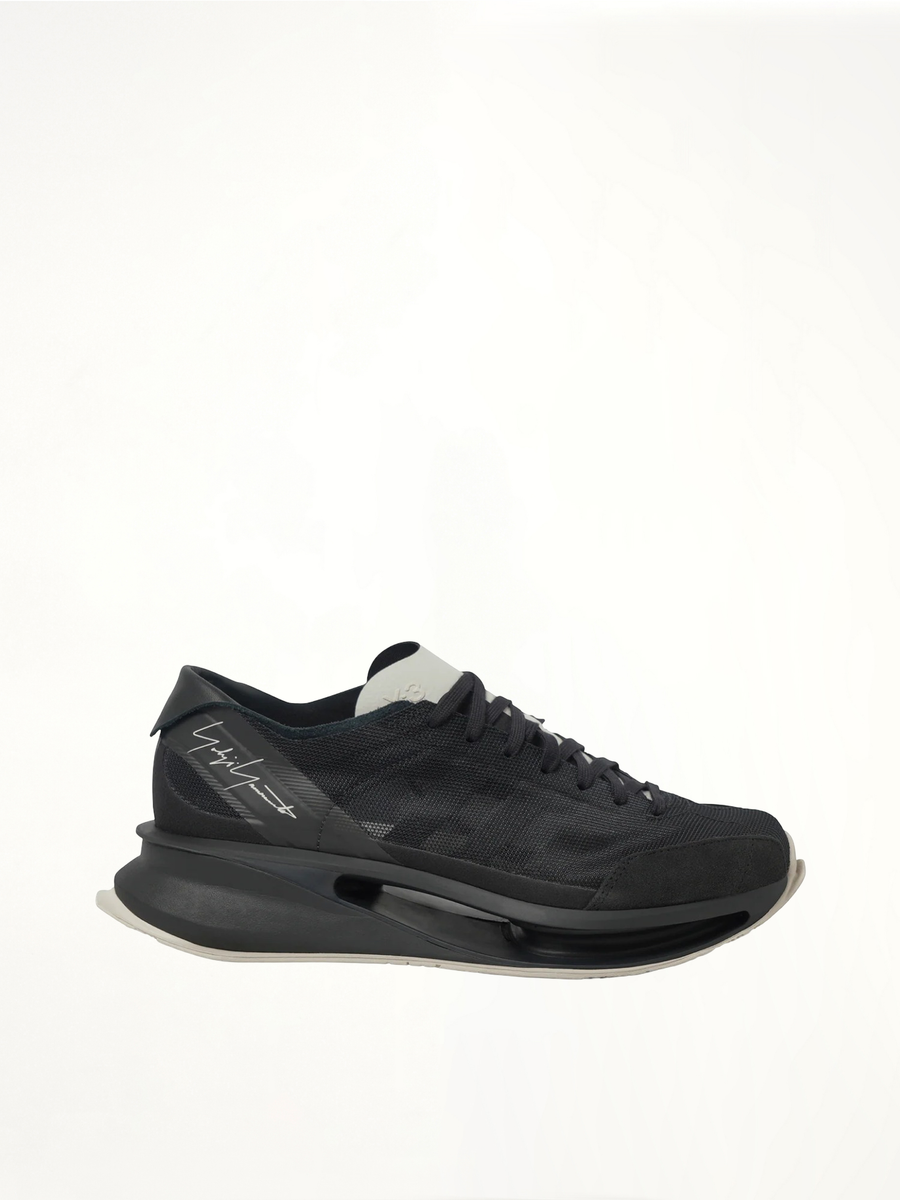 Y-3 S-Gendo Run in Black Side View | Y-3