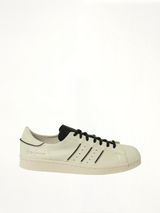 Y-3 Superstar in Talc/Black Side View | Y-3