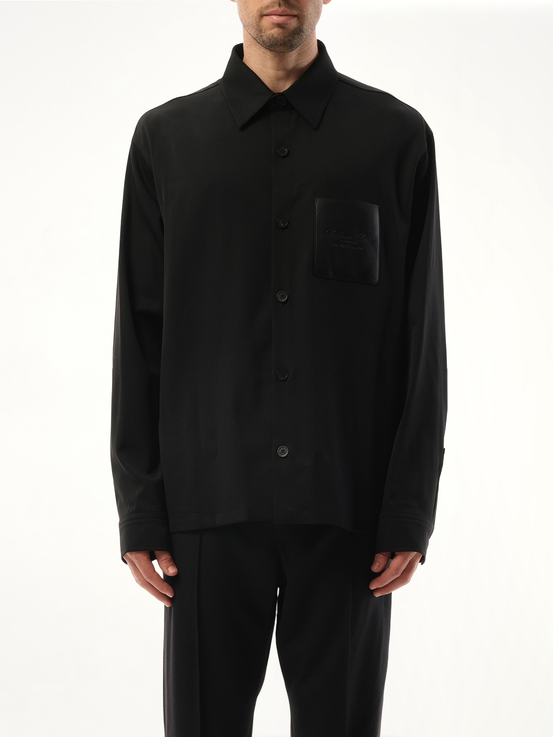Couture Label GDP Overshirt in Black