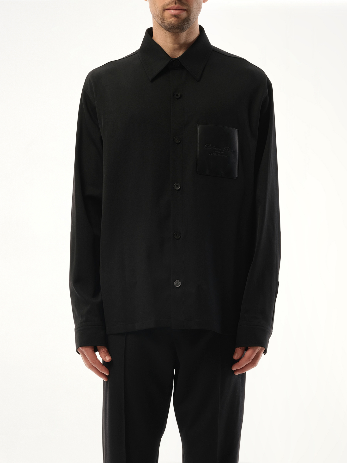 Couture Label GDP Overshirt in Black