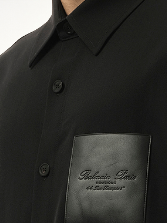 Couture Label GDP Overshirt in Black