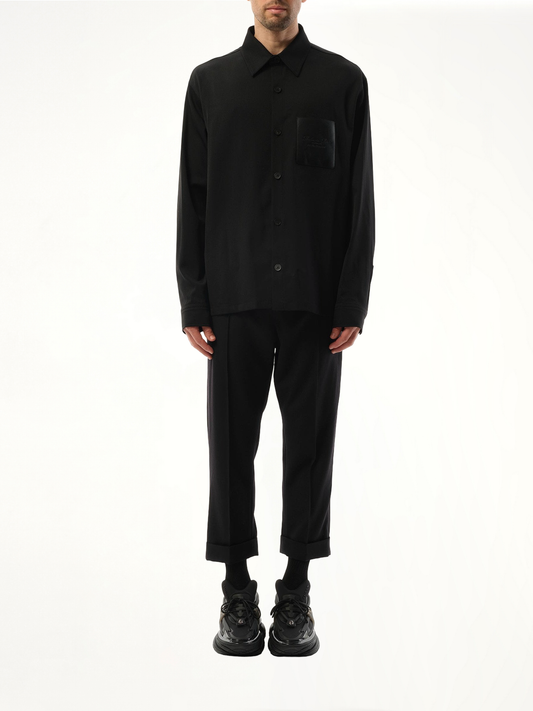 Couture Label GDP Overshirt in Black
