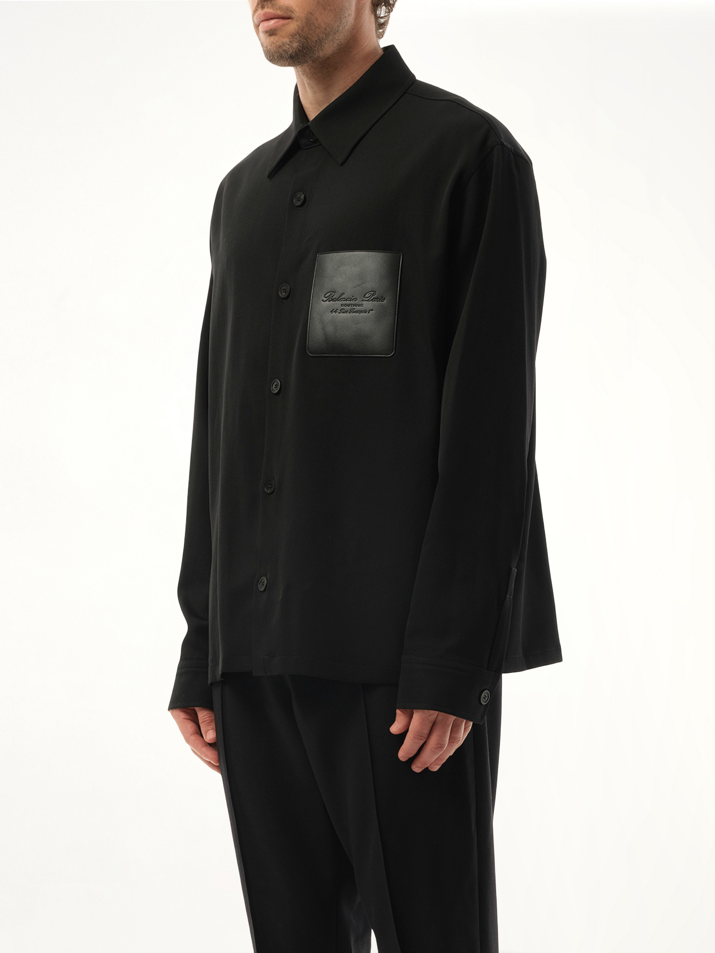 Couture Label GDP Overshirt in Black