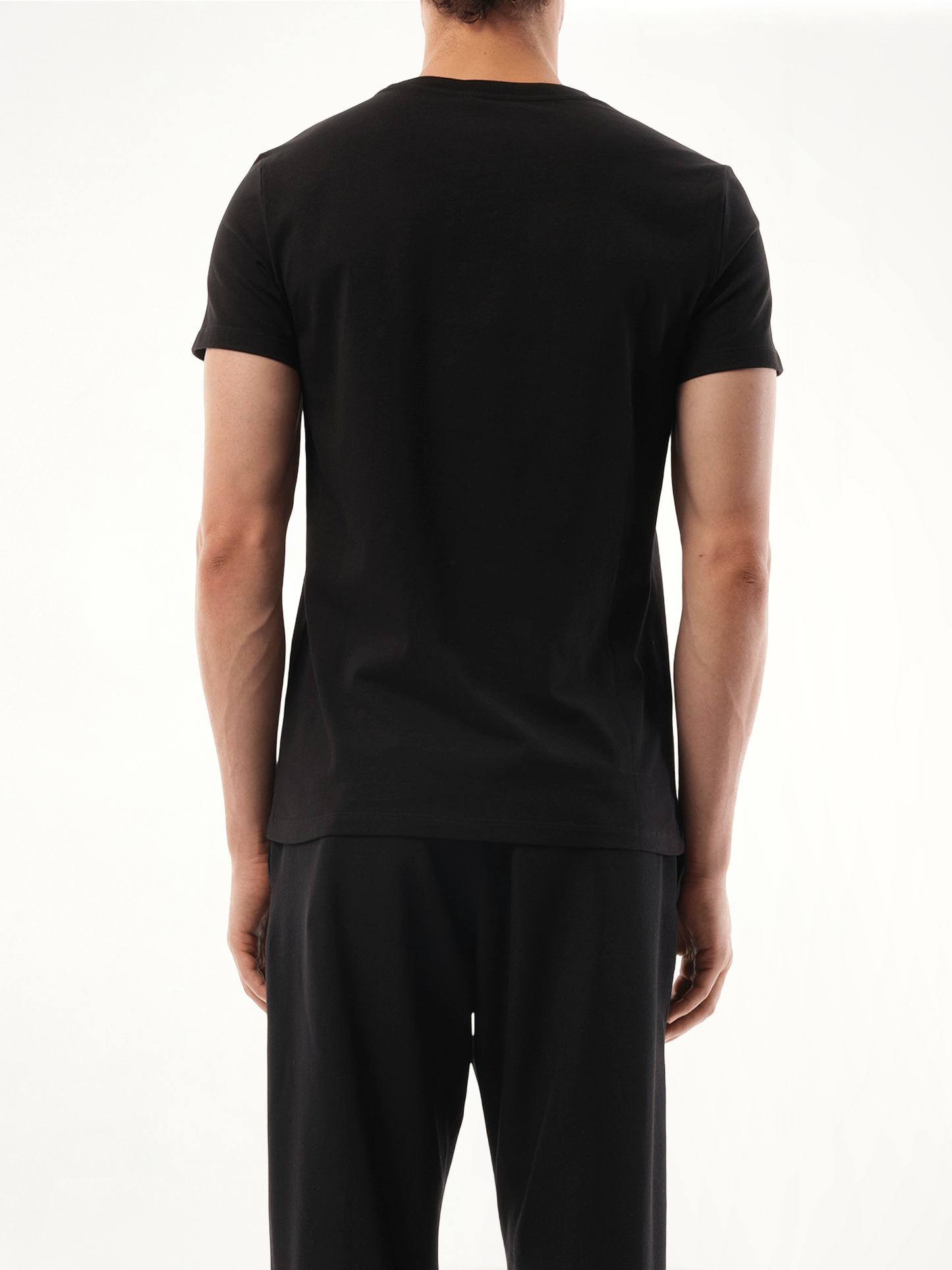 Couture Label T-Shirt in Black