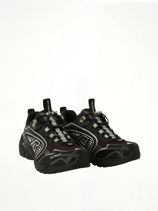 Cosmic Dust Sneaker in Black/Silver