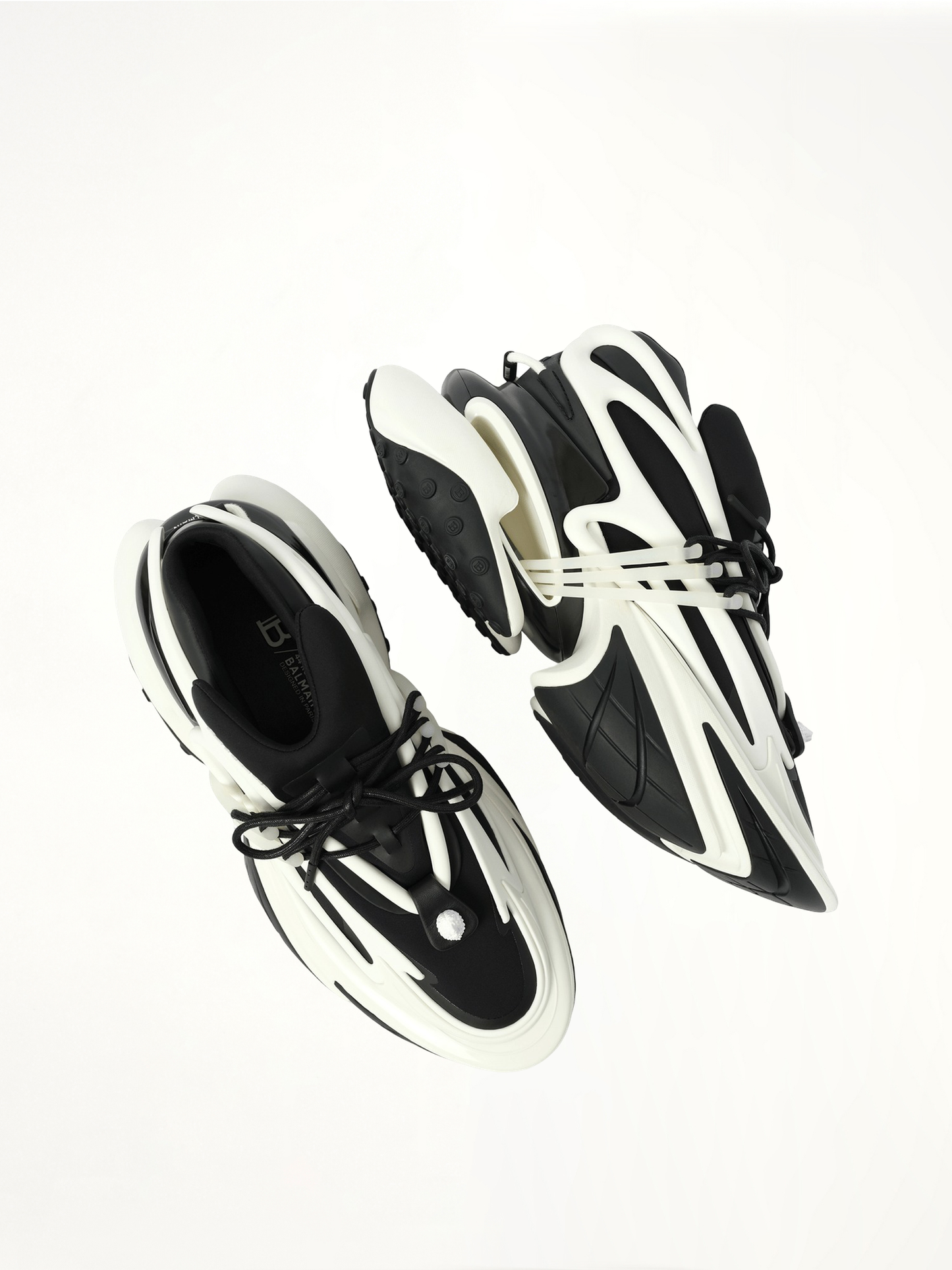 Unicorn Low Neoprene Sneaker in Black/White