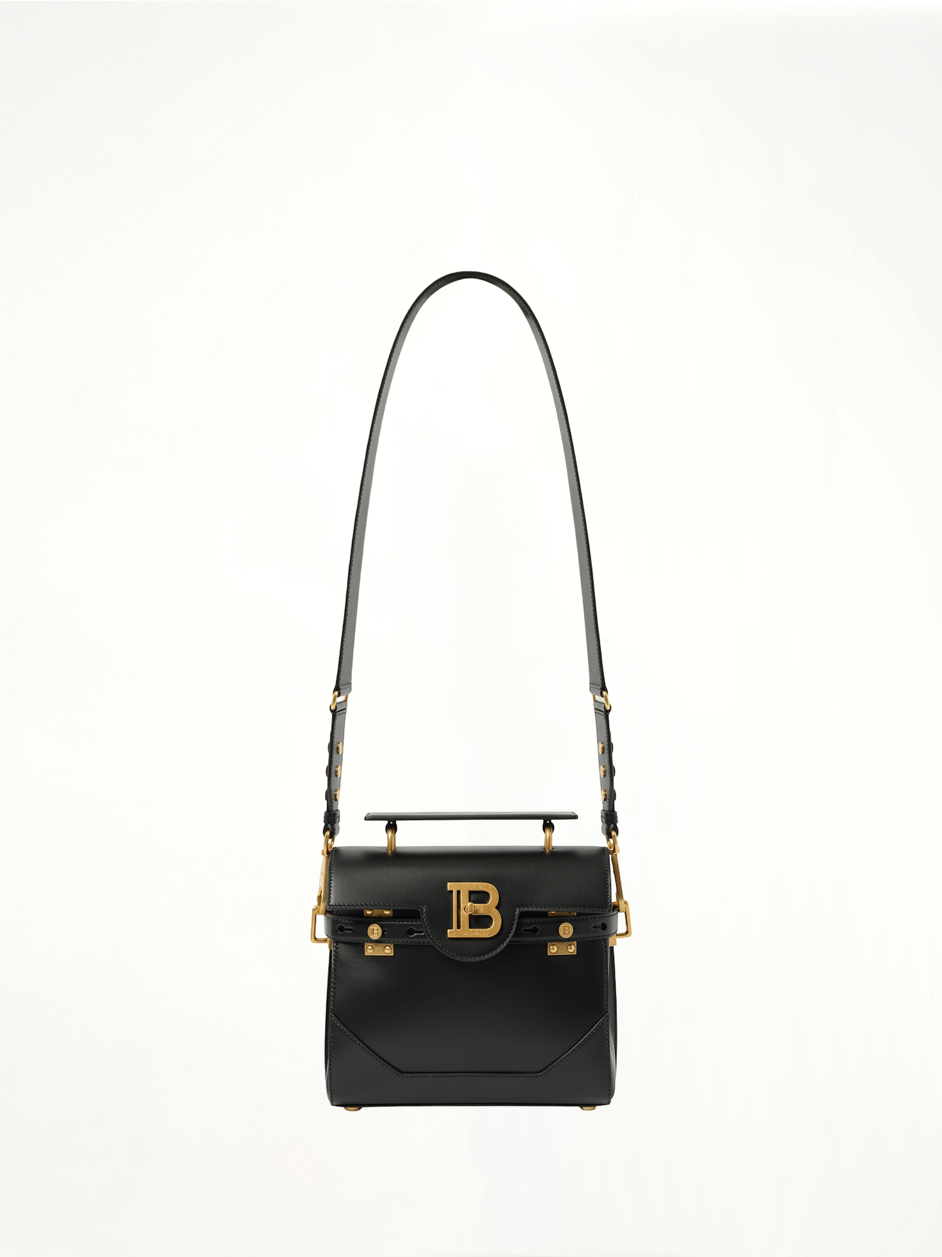 B-Buzz 23 Calfskin Bag in Black