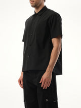 Sacai Cotton Suiting Shirt in Black
