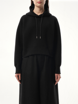 S Sponge Sweat Hoodie in Black