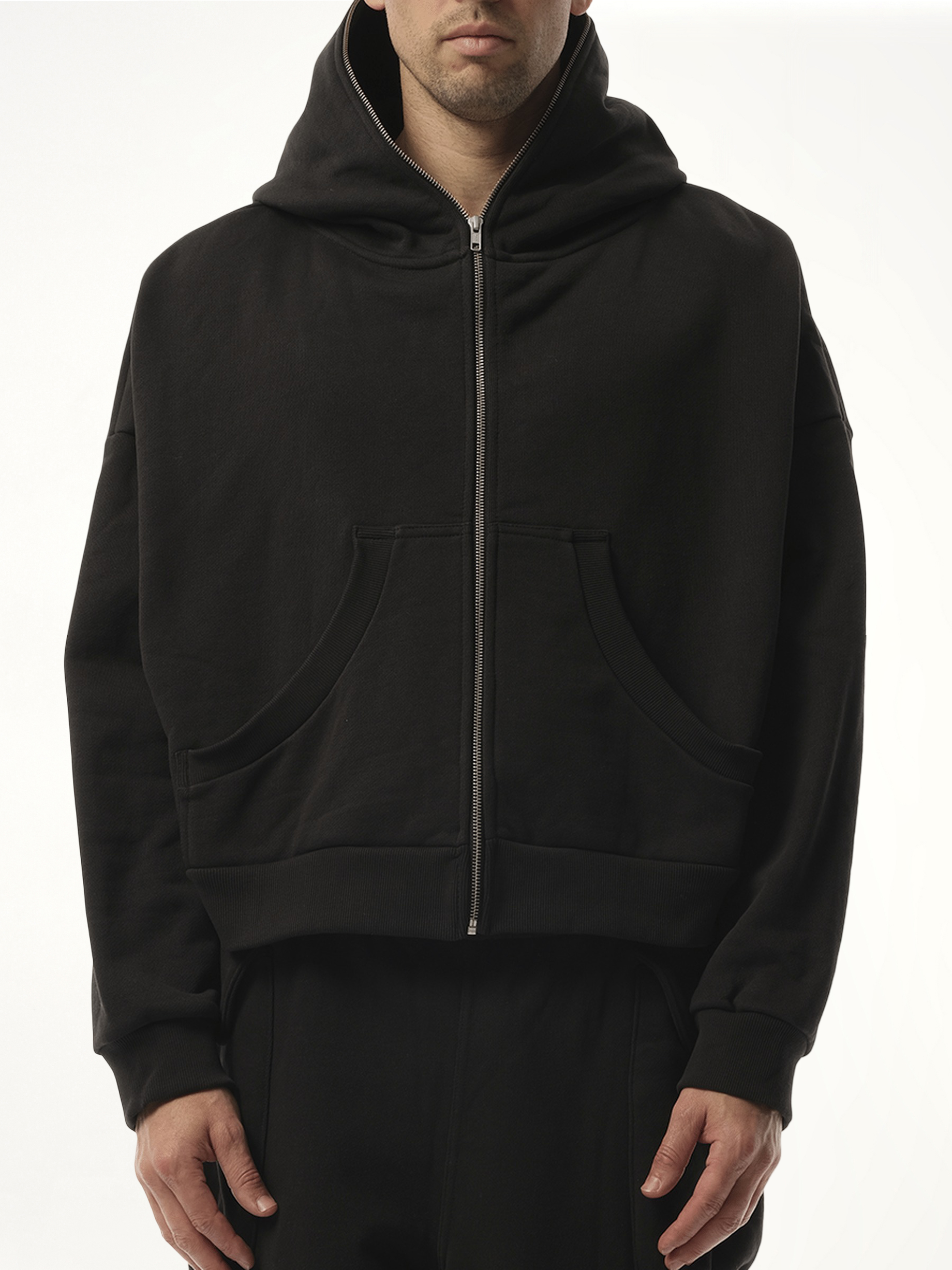 Eternal Zip Hoodie in Soot