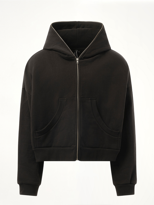 Eternal Zip Hoodie in Soot
