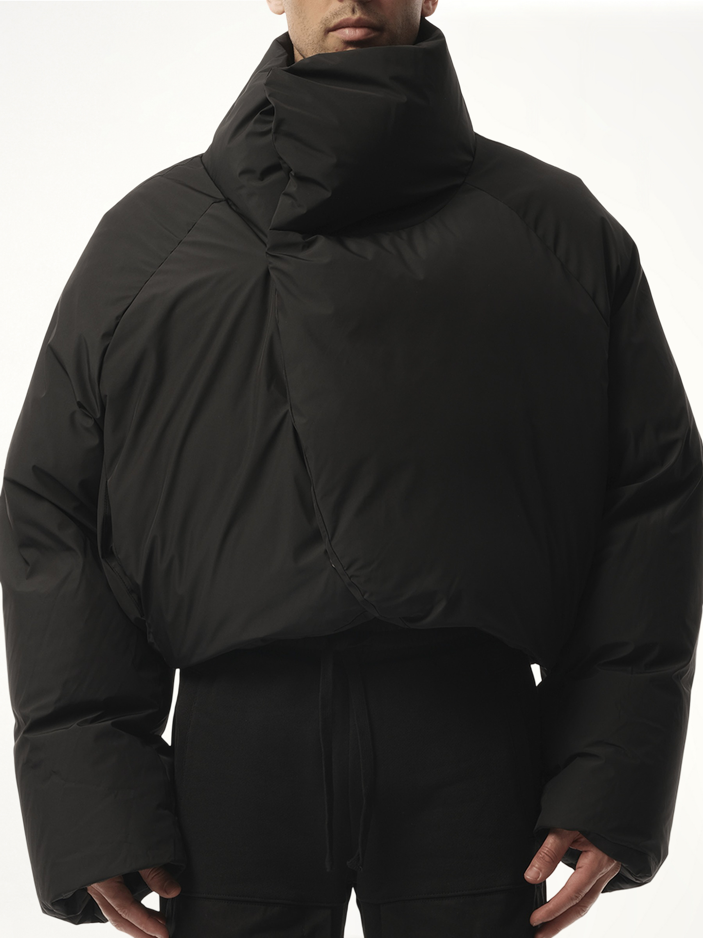 DBL Puffer Jacket in Black