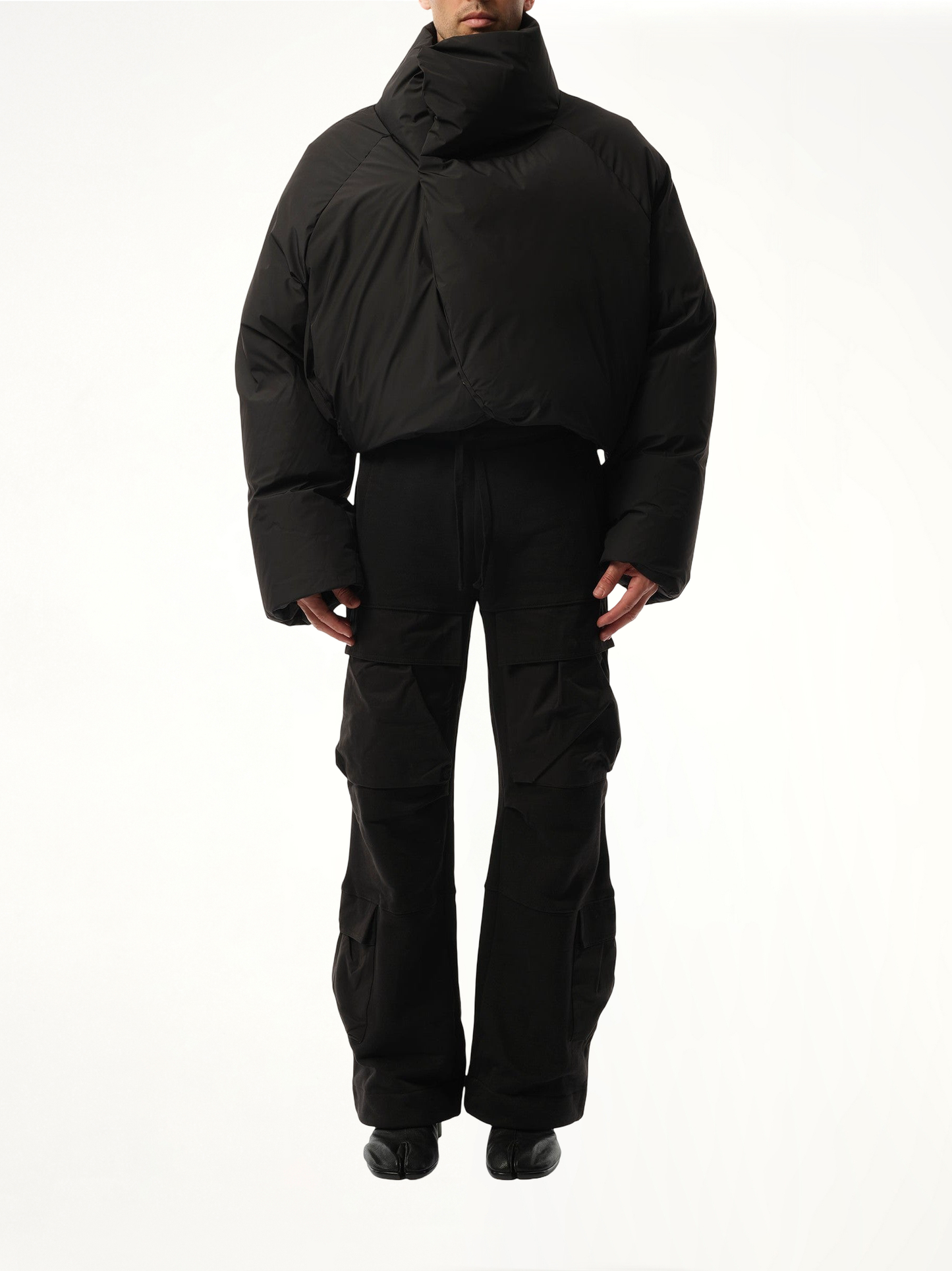 DBL Puffer Jacket in Black