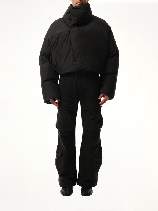 DBL Puffer Jacket in Black