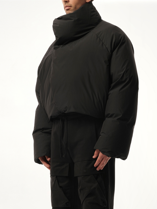 DBL Puffer Jacket in Black