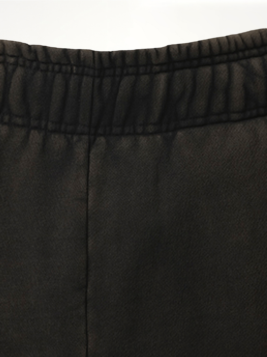 Full Sweatpants in Washed Black