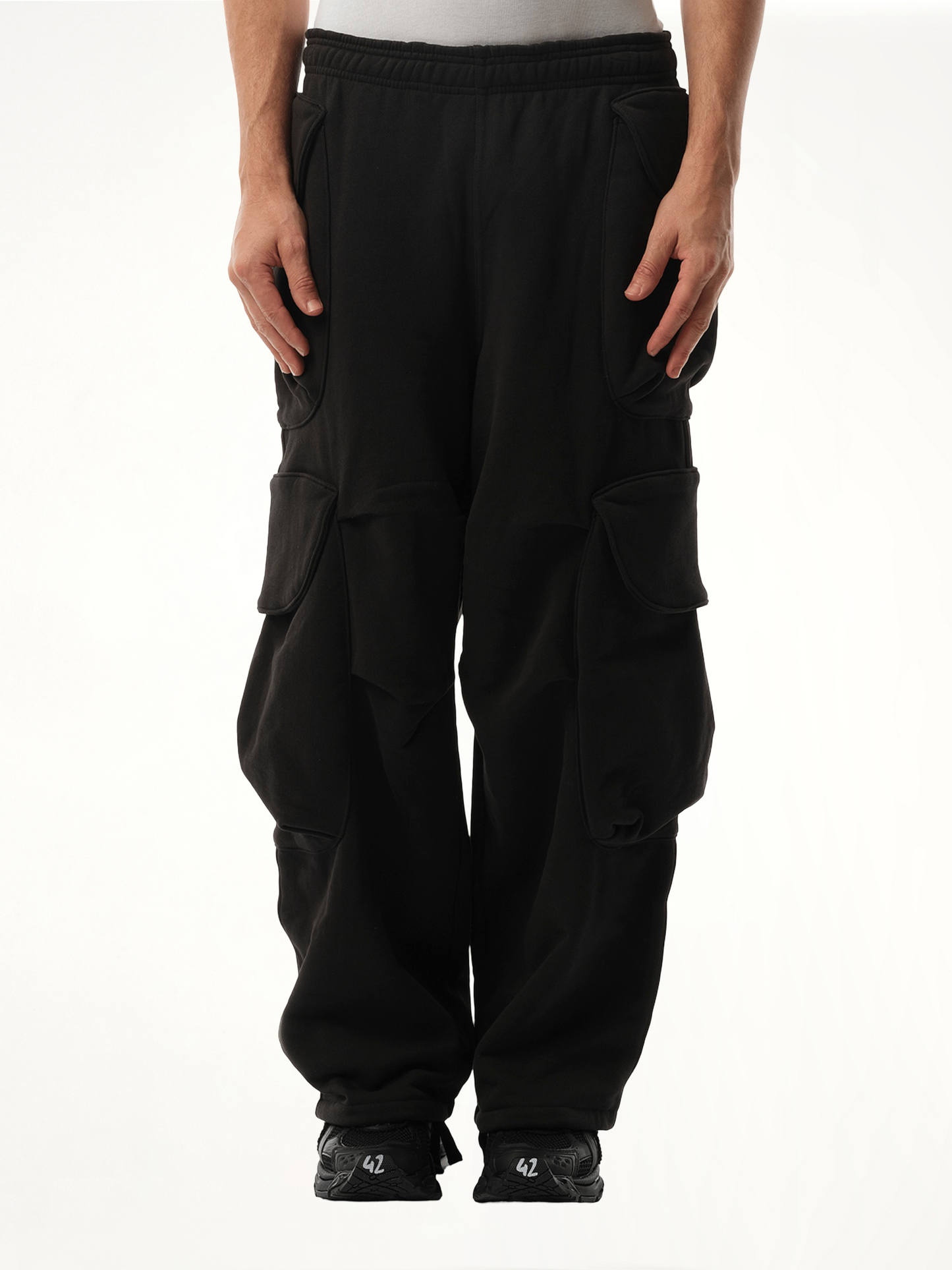 Heavy Gocar Sweatpants in Soot