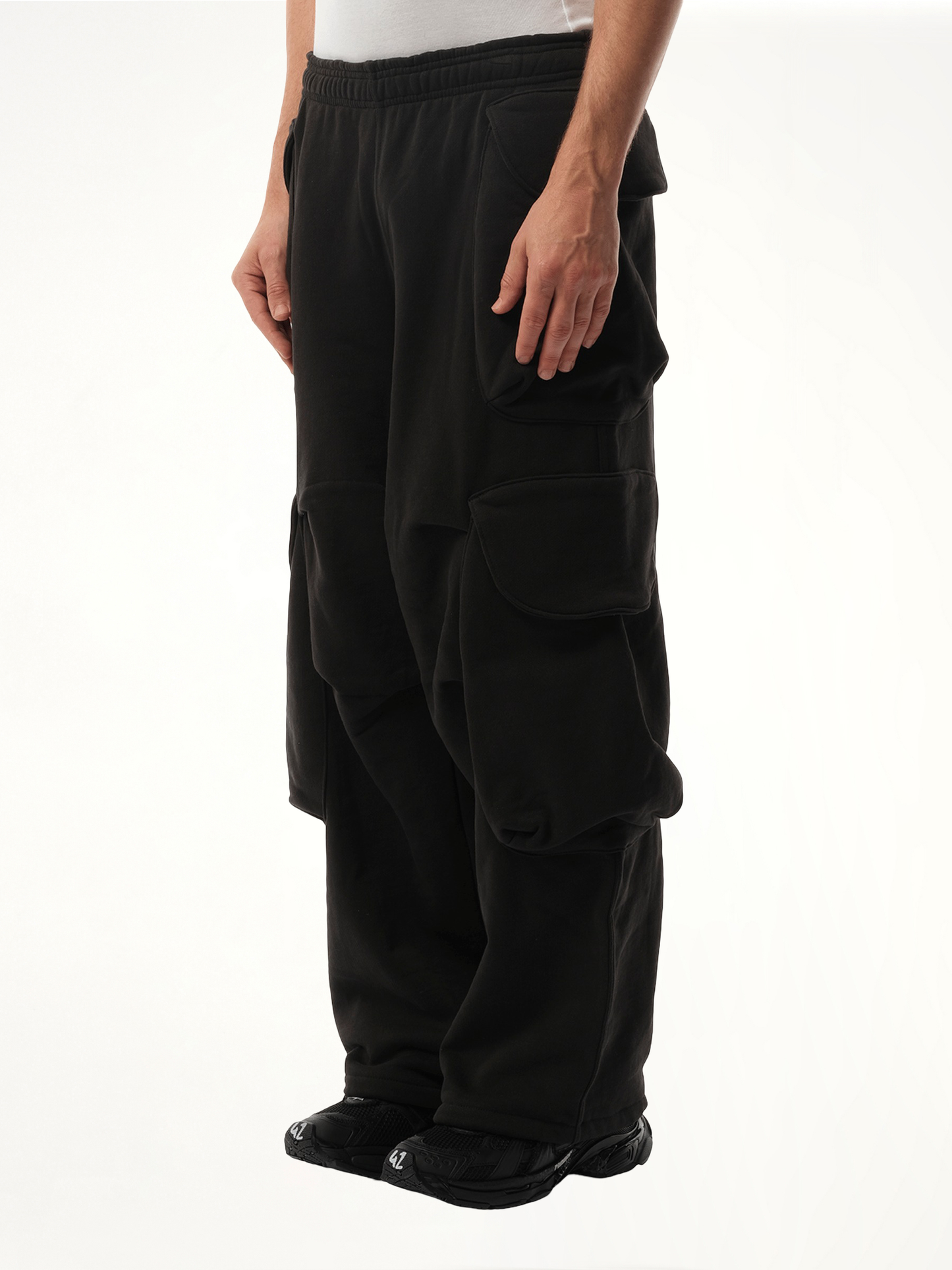 Heavy Gocar Sweatpants in Soot