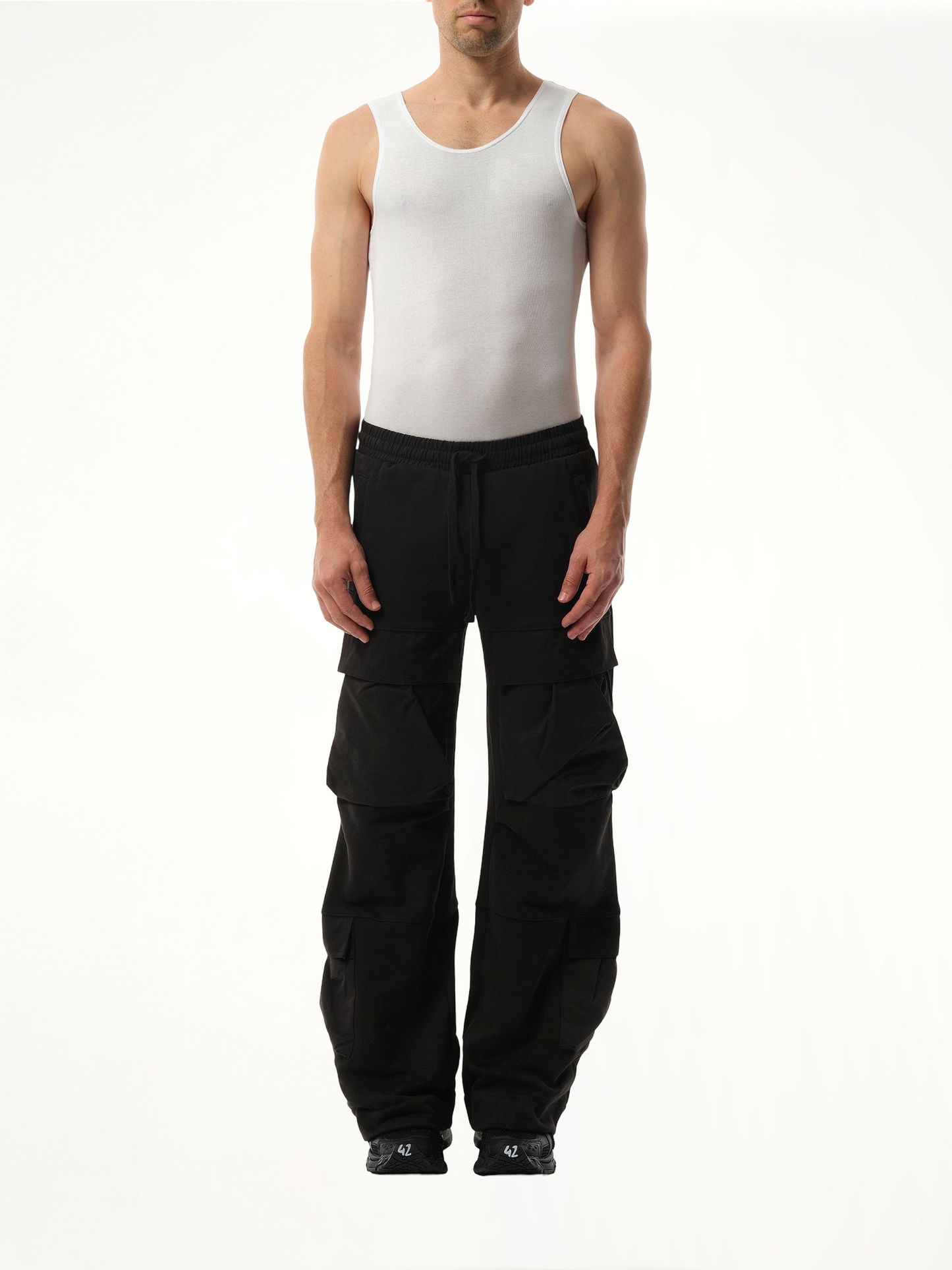 Utility Sweatpants in Soot
