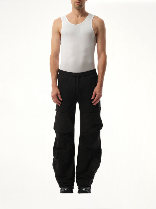 Utility Sweatpants in Soot