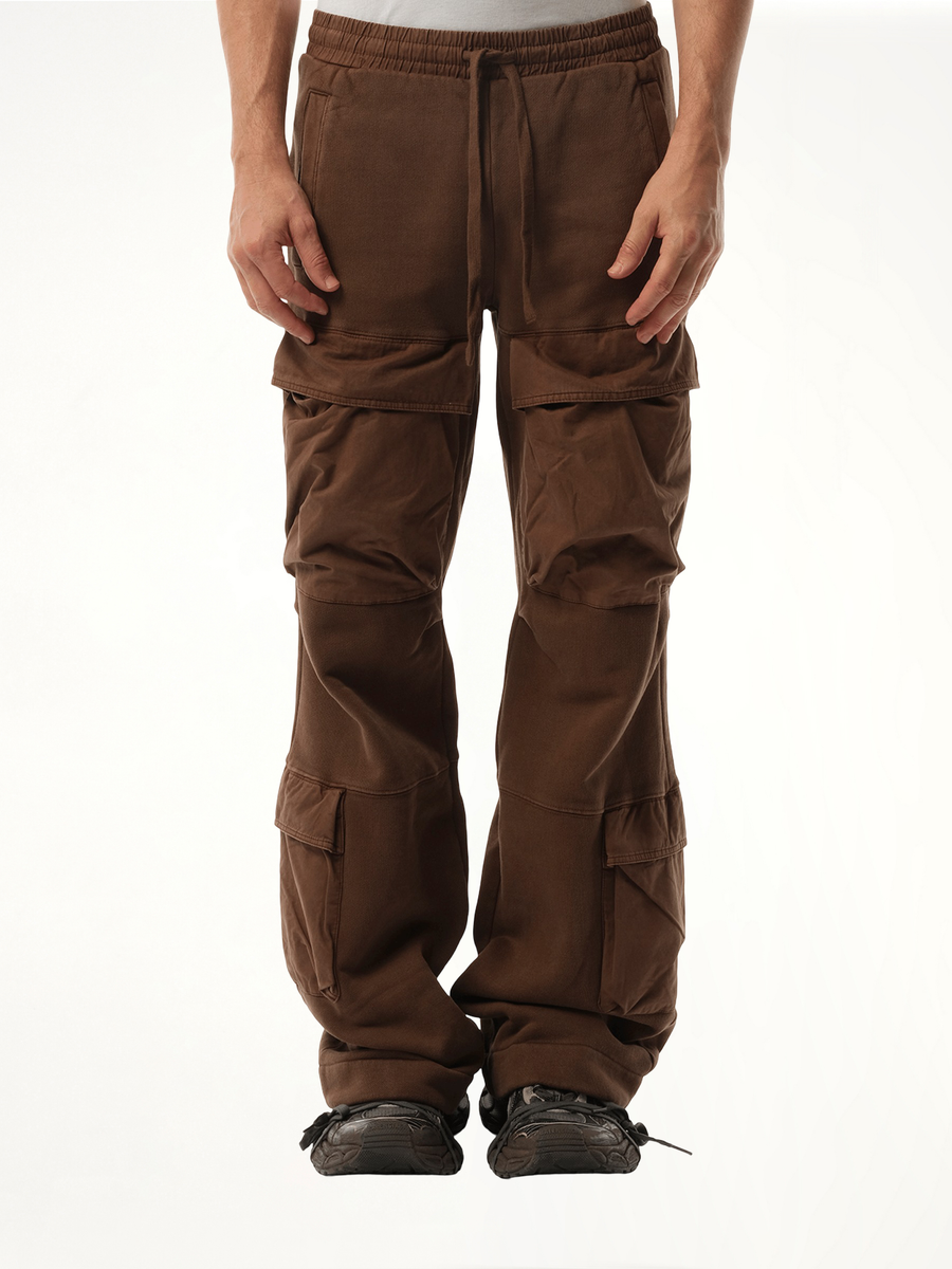 Utility Sweatpants in Brunette