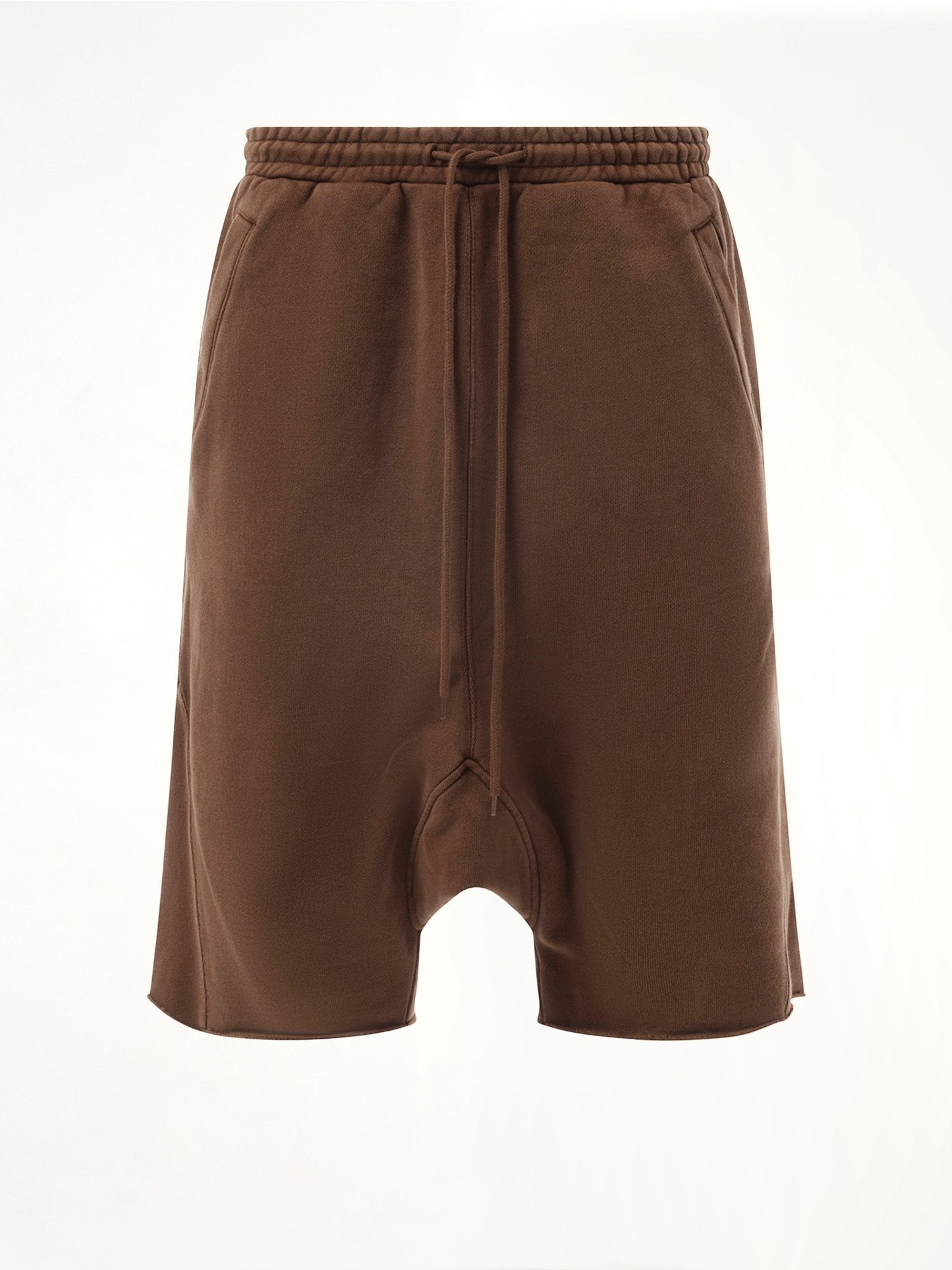 Heavy Drop Shorts in Brunette