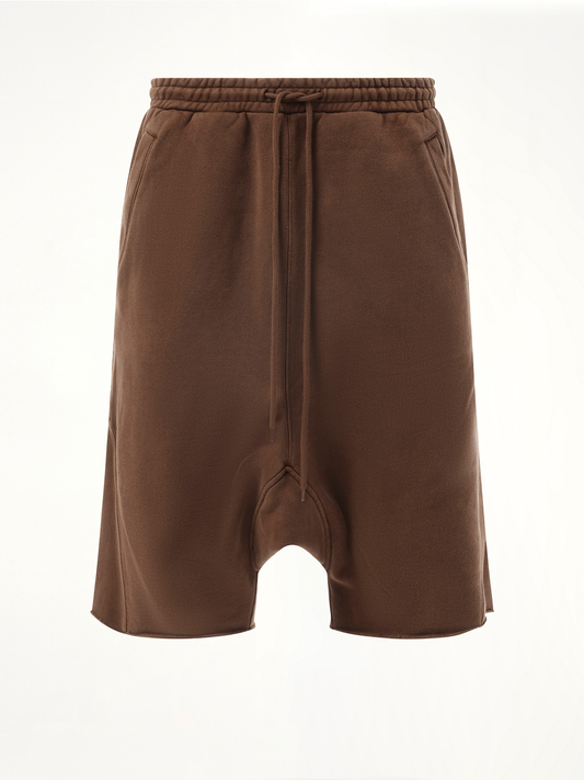 Heavy Drop Shorts in Brunette
