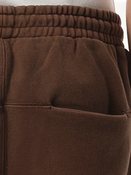 Heavy Drop Shorts in Brunette