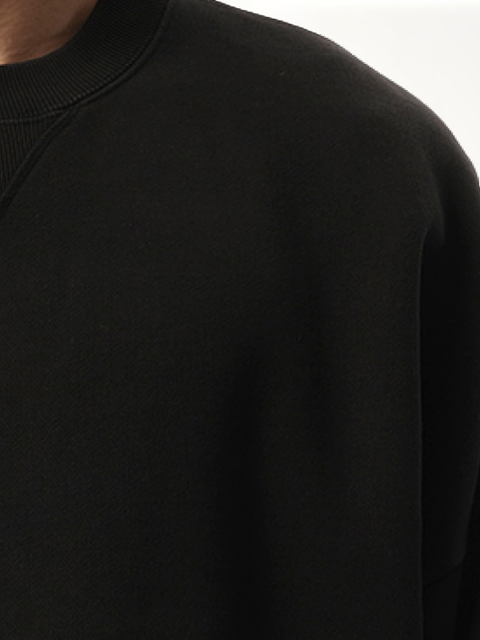 Box Sweatshirt in Soot