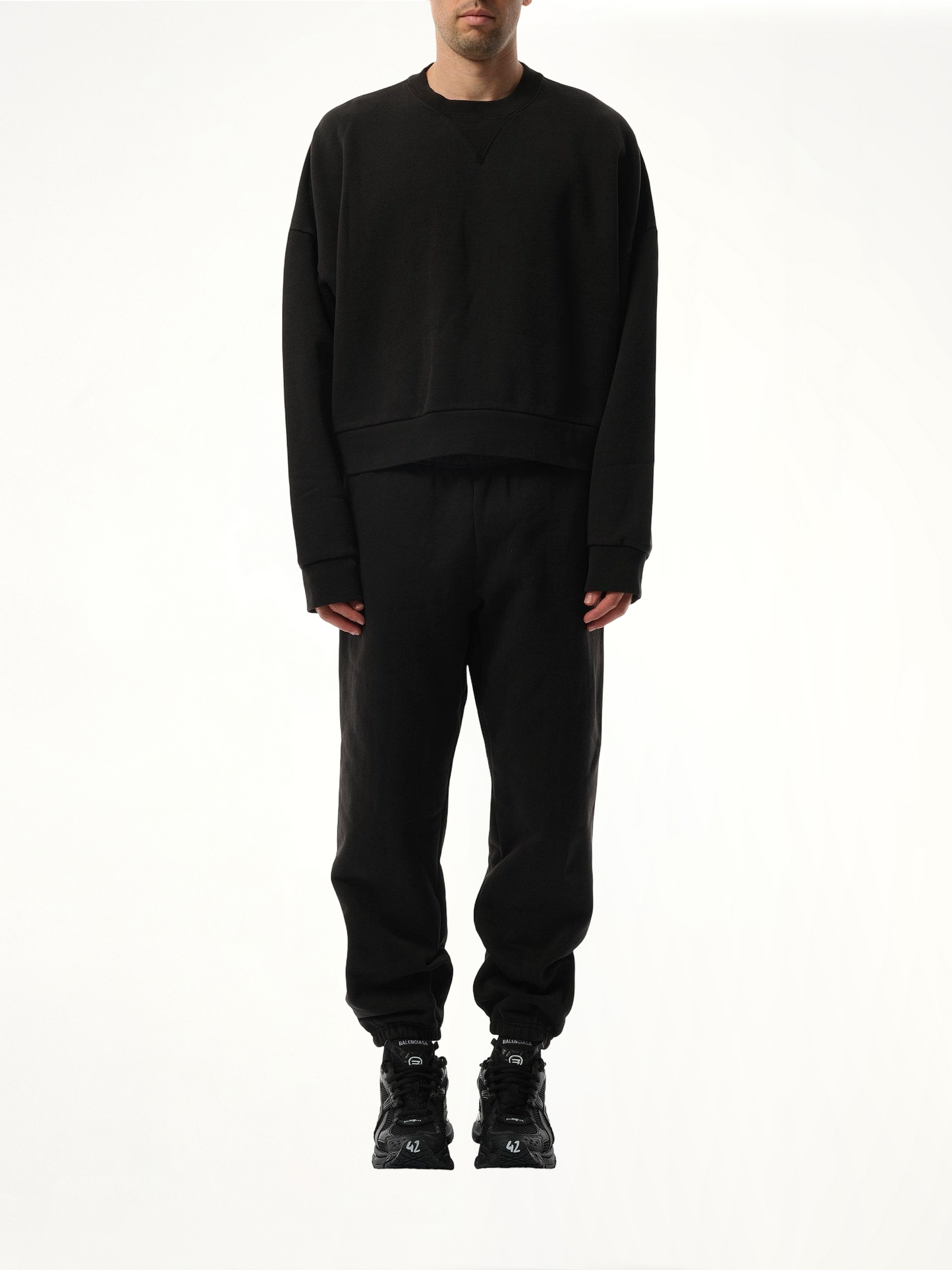 Box Sweatshirt in Soot
