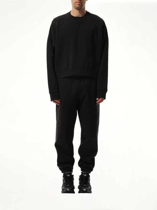 Box Sweatshirt in Soot