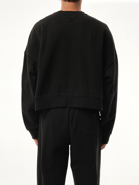 Box Sweatshirt in Soot