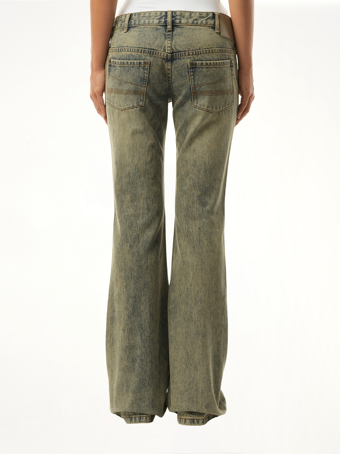Slim-Flared Jeans in Surfacewave