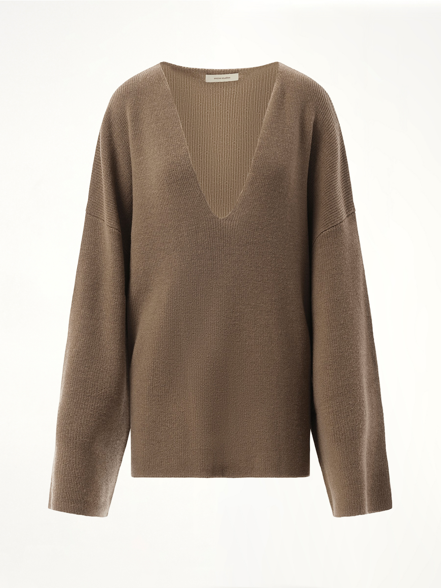 Dormer Knit Sweater in Darktaupe