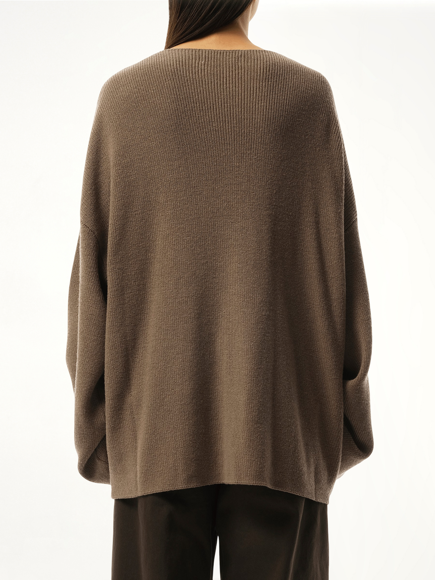 Dormer Knit Sweater in Darktaupe