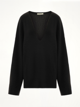 Dormer Knit Sweater in Black