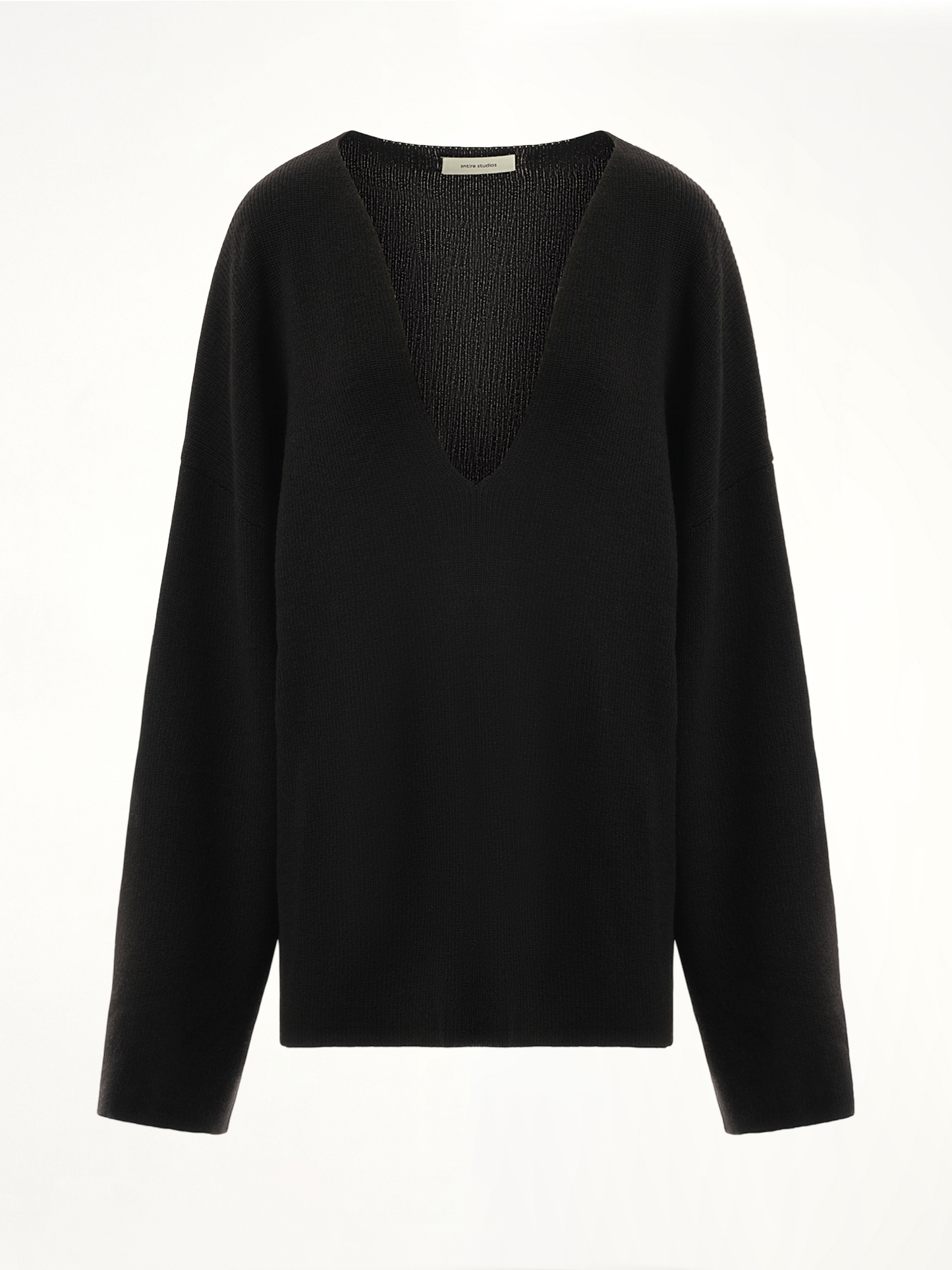 Dormer Knit Sweater in Black