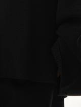 Dormer Knit Sweater in Black