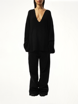 Dormer Knit Sweater in Black
