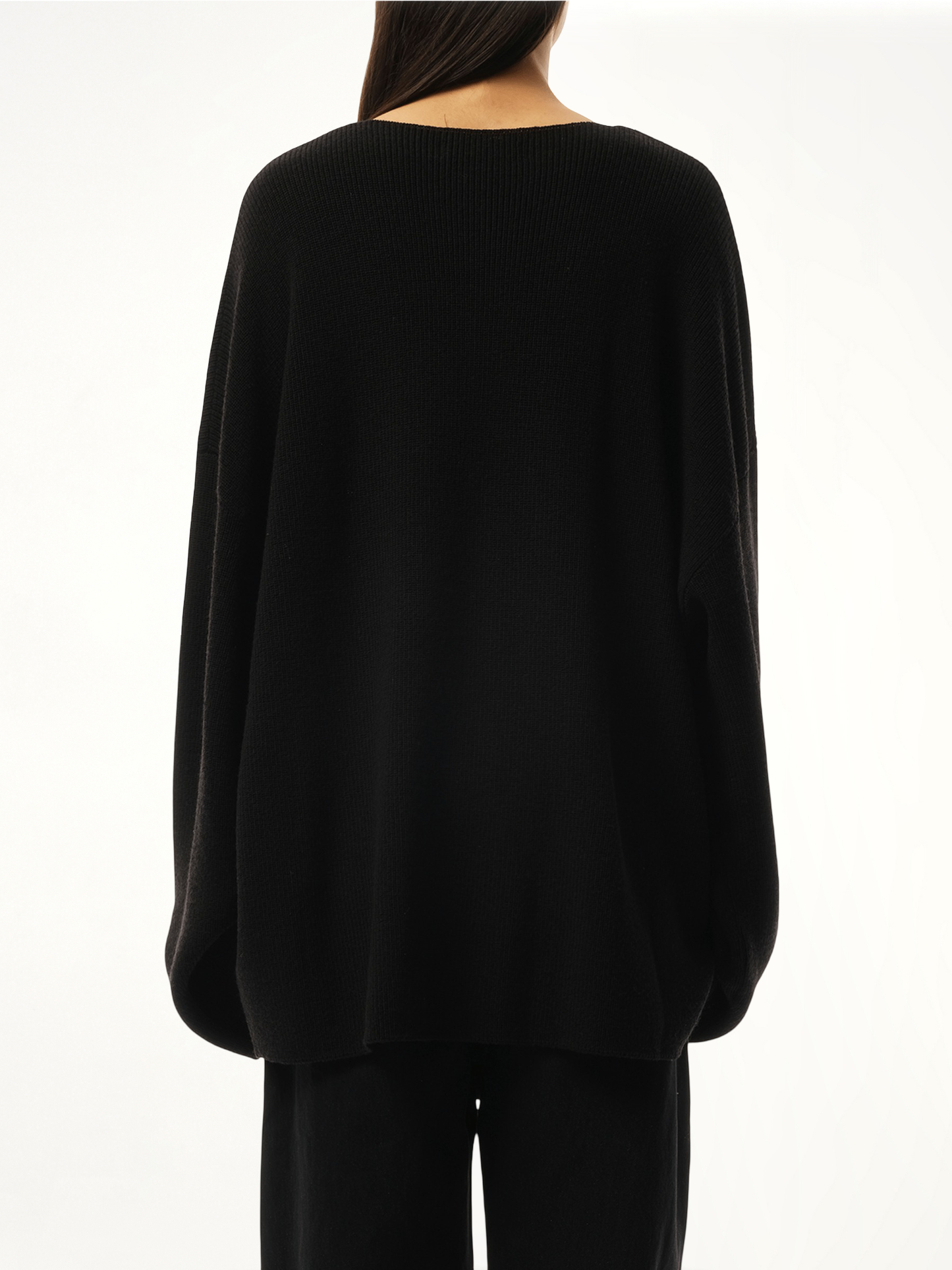 Dormer Knit Sweater in Black