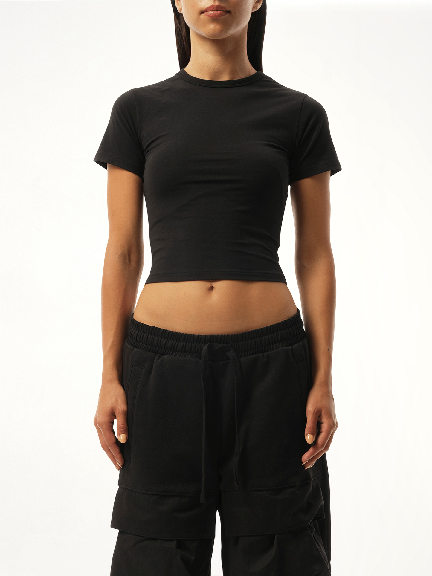 Micro T-Shirt in Soot