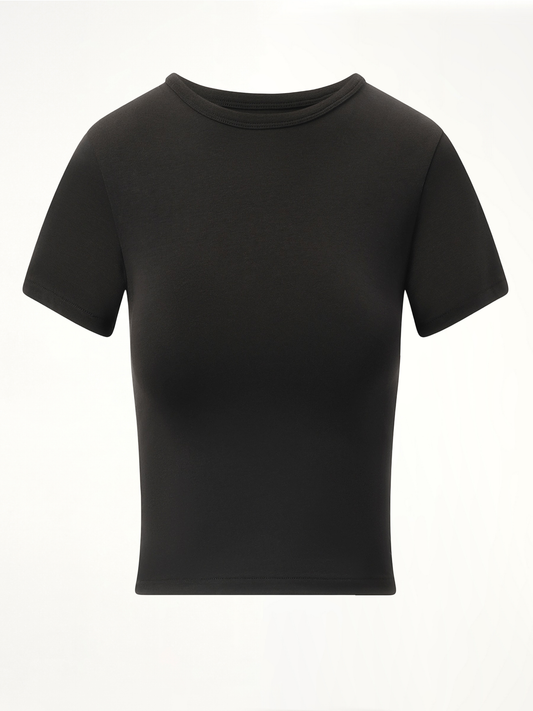 Micro T-Shirt in Soot