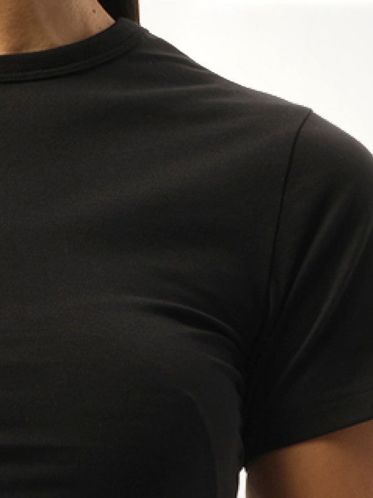 Micro T-Shirt in Soot