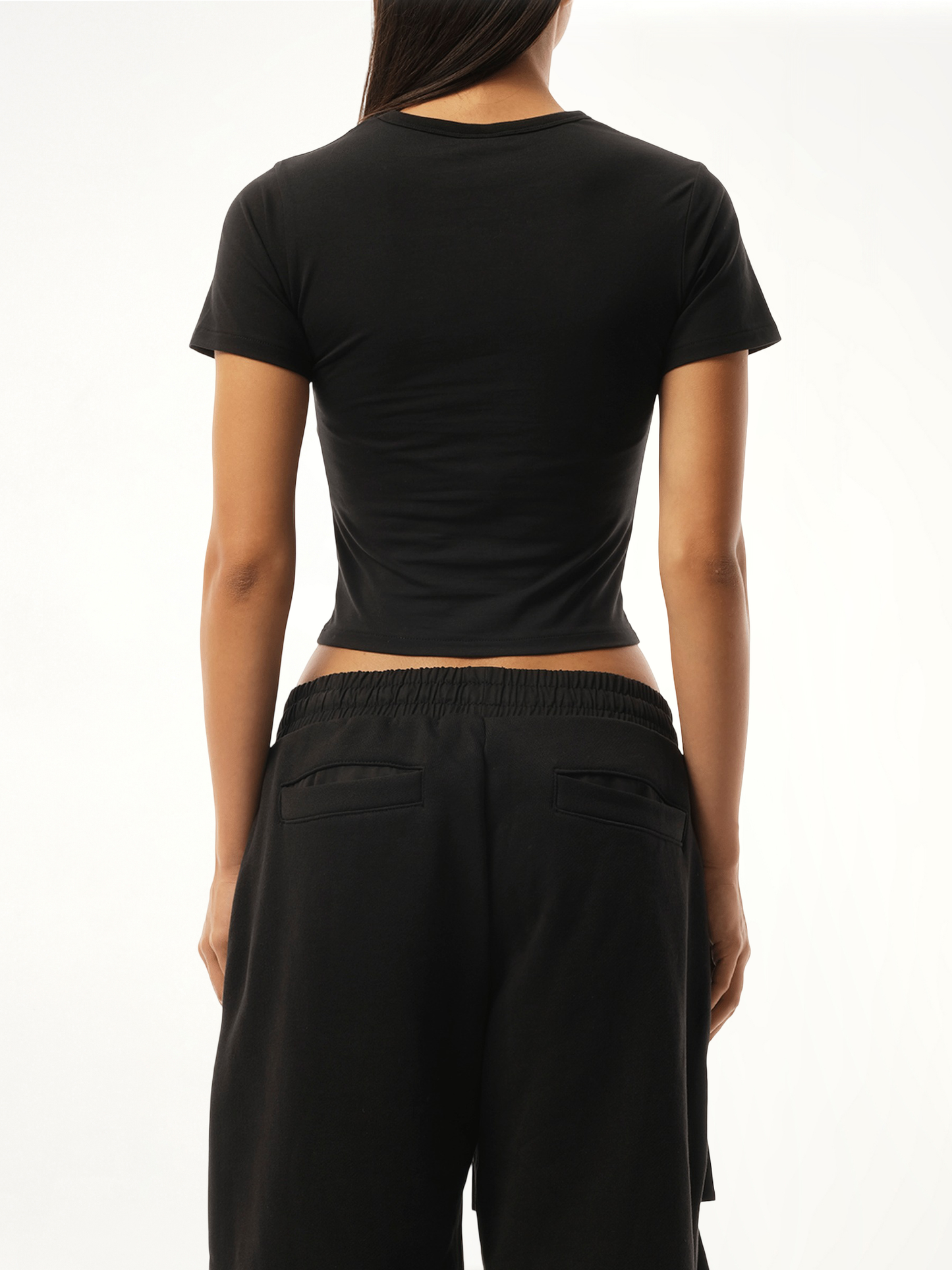 Micro T-Shirt in Soot