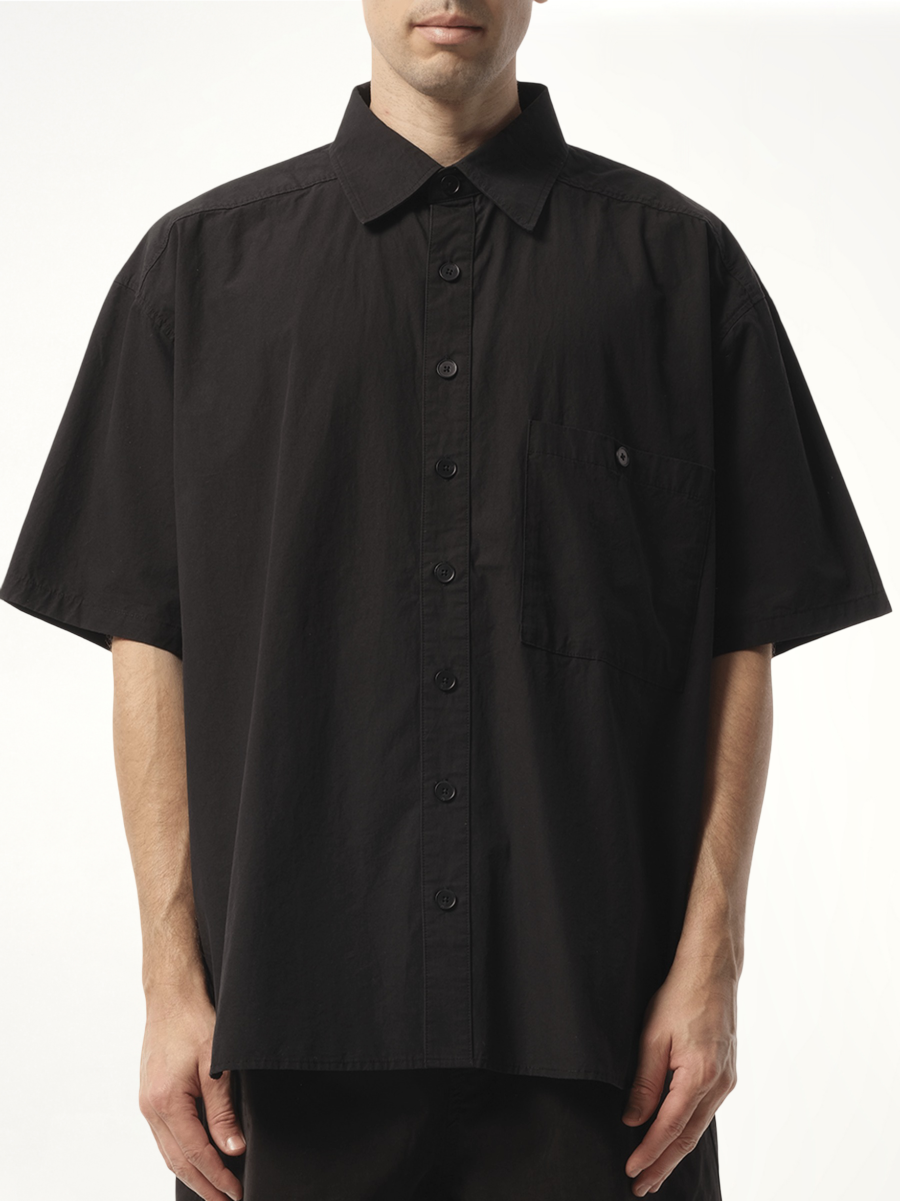 Duper Short Sleeve Shirt in Black