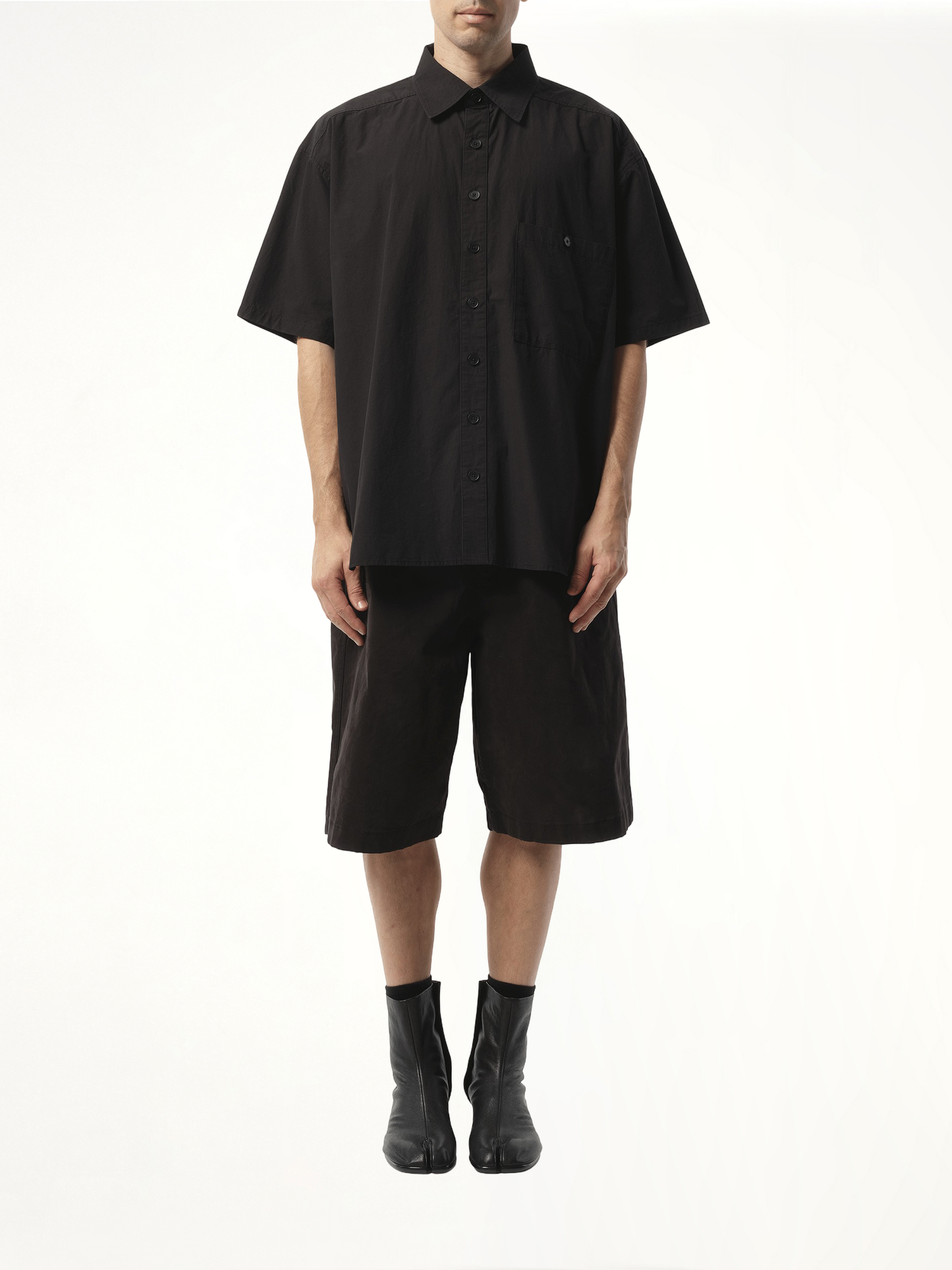 Duper Short Sleeve Shirt in Black