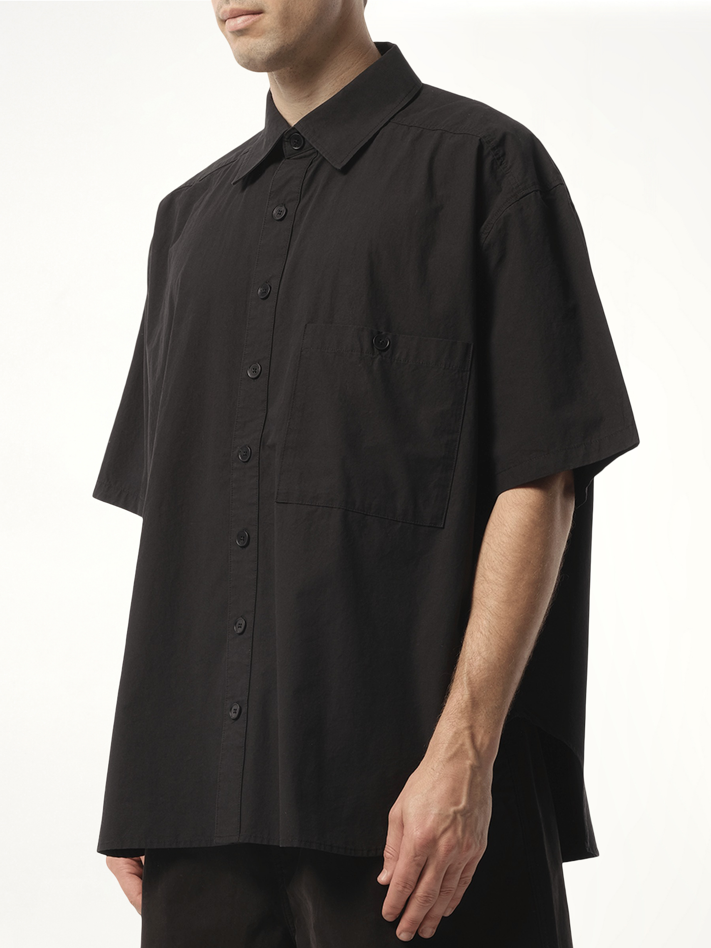 Duper Short Sleeve Shirt in Black