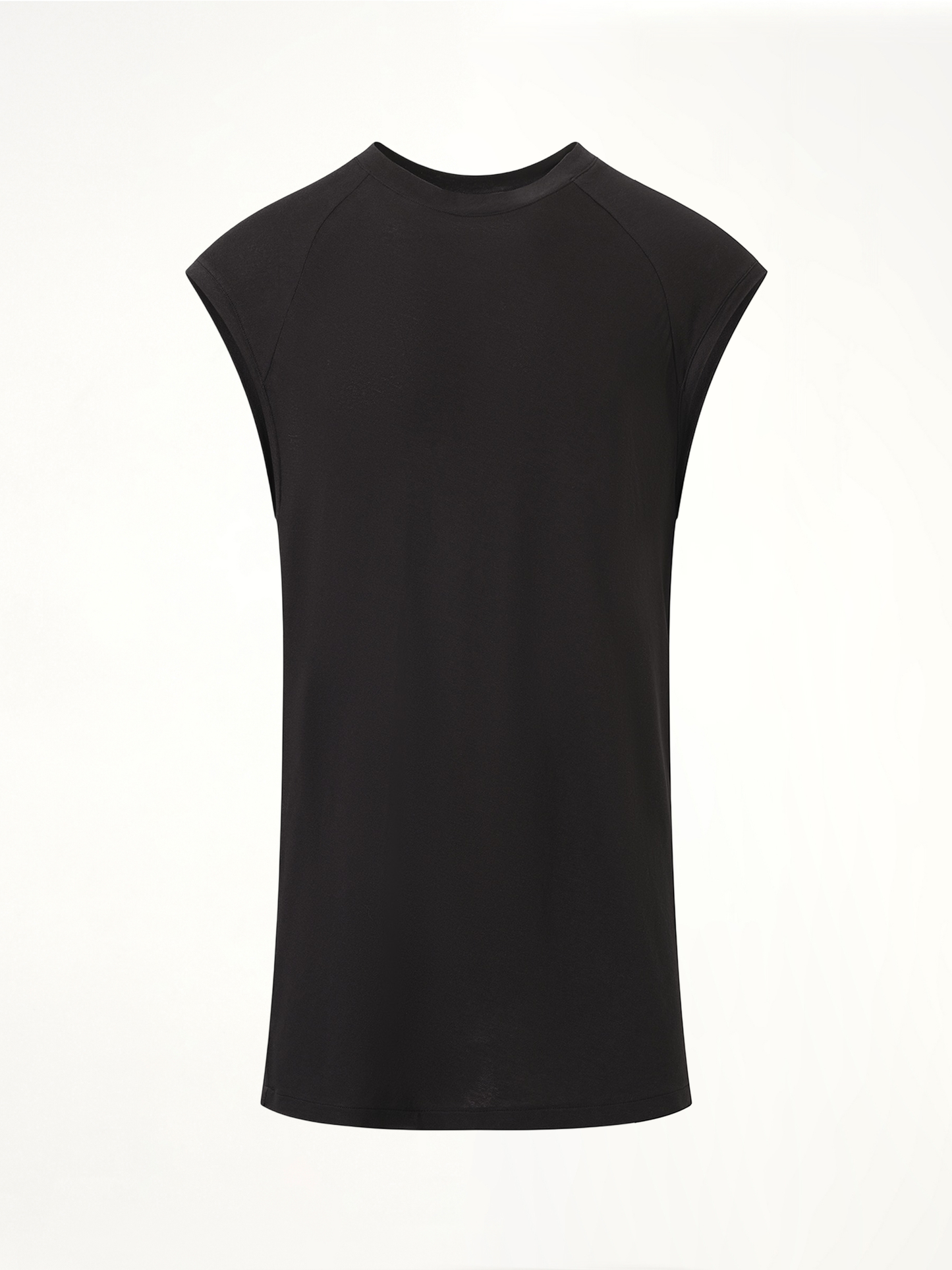 Long Tank Top in Soot